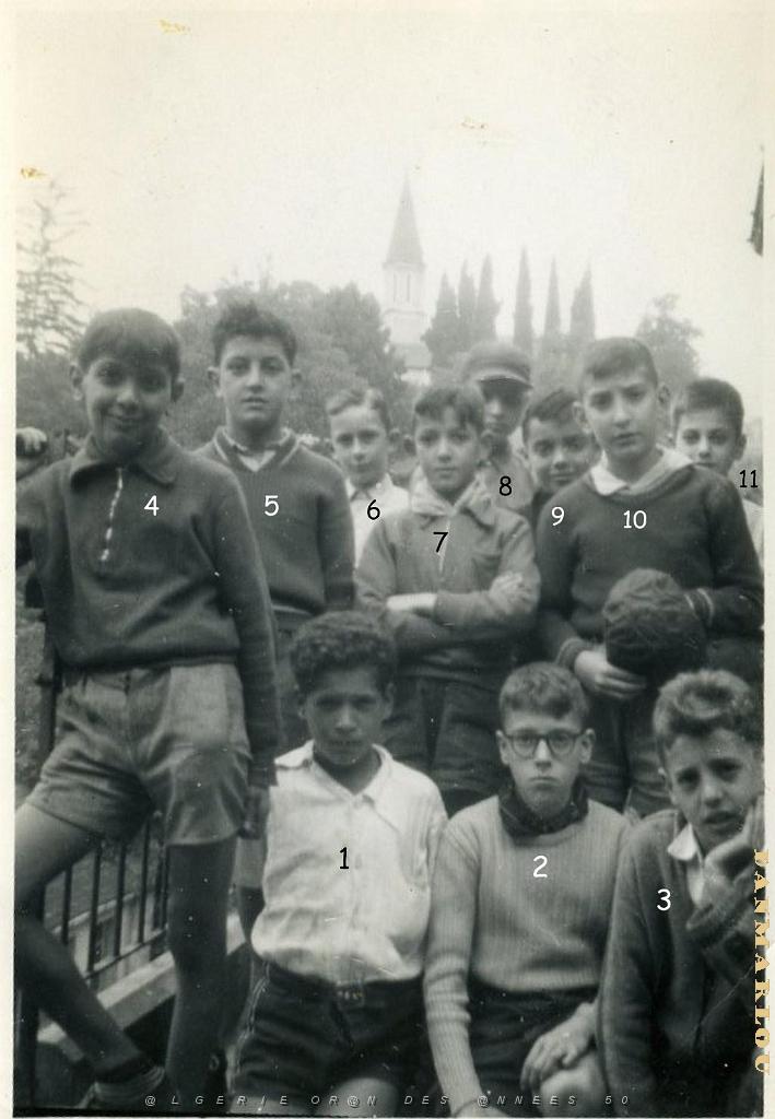 COLO ORE LES FRONTIGNES 1953 LIGUE DE L ENSEIGNEMENT PUBLIC.JPG